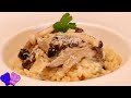 Risotto de setas o champiñones | La mejor receta de arroz súper cremoso con parmesano y hongos