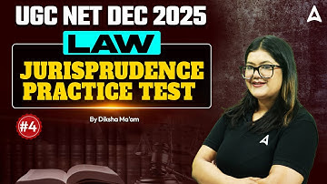 UGC NET Law | UGC NET Law Paper 2 Jurisprudence Practice Test #4 By Diksha Ma