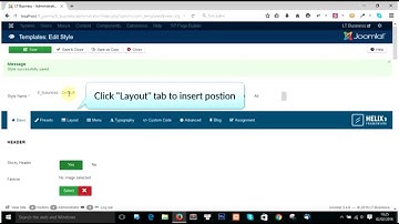 How to change Layout & enable Social Icons, Contact Information for L.THEME