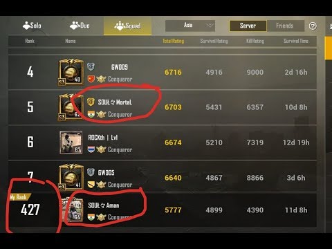 4 Conqueror vs 1 Hacker |  SOUŁ々Aman | Android Pro | PUBG MOBILE