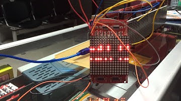 ทำป้ายตัวอักษรวิ่งด้วย LED Dot Matrix 16x16  โดยส่งข้อมูลผ่าน Serial Communication #2