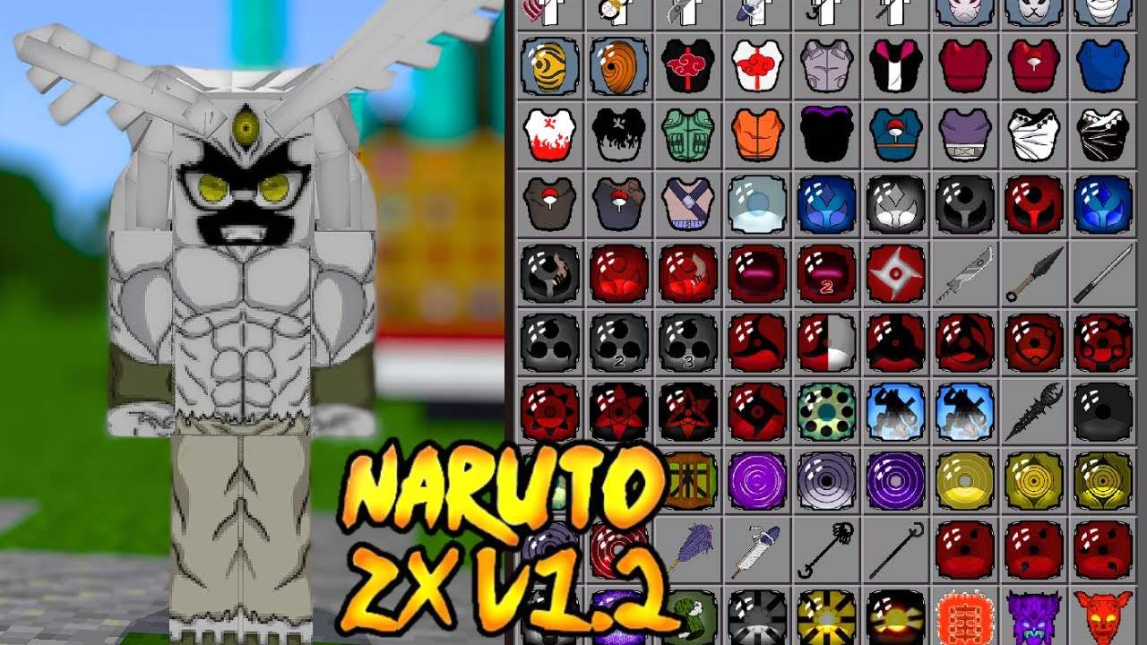 ATUALIZOU!! ADDON NARUTO ZX v1.20 MINECRAFT 1.20 !! BARION E