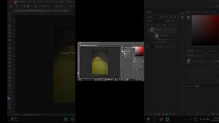How to apply Light effect in Photoshop with masking and gaussian & spin blur || #shorts