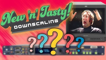 Downscaling Chronicles 15: Analog Way Tetra Vio. 240p 15KHz Output to a CRT with Custom Timings