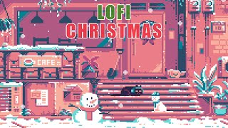 Cozy Christmas Cafe ☕ Lofi Hiphop Mix