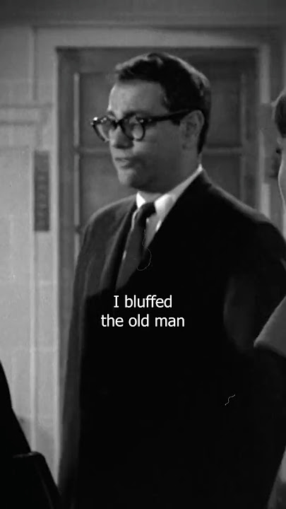 Charade (1963) - 'Bluffed with a Pair of Deuces' -  #poker #publicdomain #vintagefilm