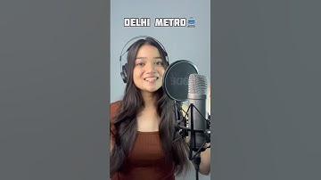 Delhi Metro female voice mimicry #delhimetro #female