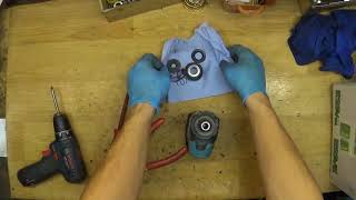 How to disassemble Makita HR2630 rotary hammer drill tools holder and o-rings check maintenance
