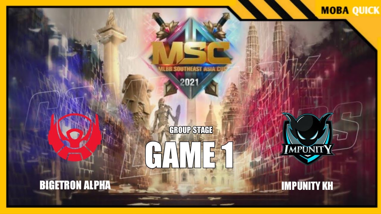 BTR VS IMPUNITY KH GAME 1 MSC 2021 | MATCH SUPER SENGIT!! | MOBA QUICK.