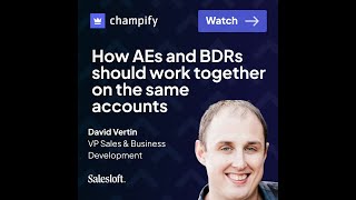 How AEs and BDRs collaborate on outbound prospecting