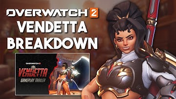 NEW MELEE DPS HERO Vendetta Ability Breakdown | Overwatch 2