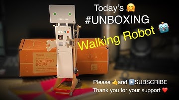 Unboxing KiwiCo diy Robot!