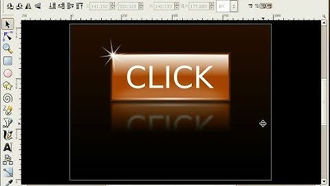 heathenX Inkscape Tutorials: episode 050 - Creating a sparkle effect on a gradient button