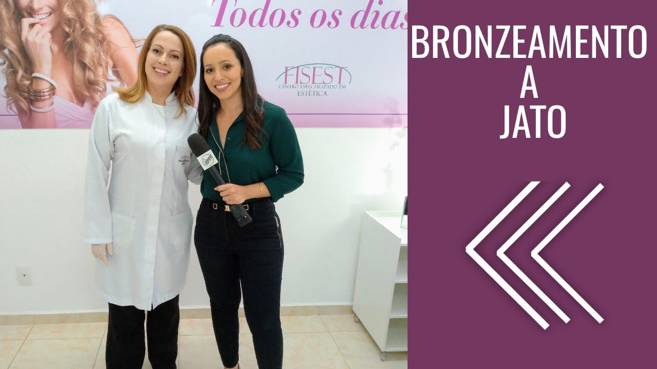 Reportagem Bronzeamento a Jato Jet Bronze Fisest YouTube — free download
