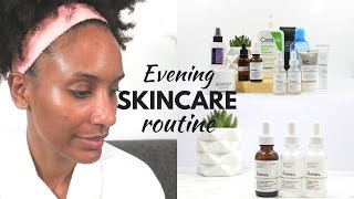 My Evening Skincare Routine (acne, oily skin)