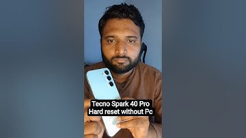 Tecno Spark 40 Pro Hard Reset Without Pc New Update Android 15
