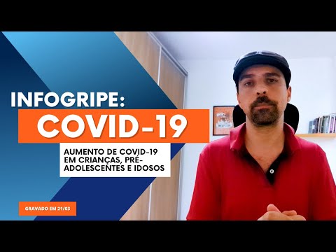 InfoGripe: Crianças, pré-adolescentes e idosos são os mais impactados pela SRAG por Covid-19