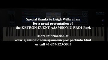 Ketron Event Pro1 pack - Conclusion of Styles and Sounds
