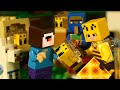 Лего Майнкрафт 2021 Пчёлы, Торговец и LEGO НУБик Minecraft - Анимация