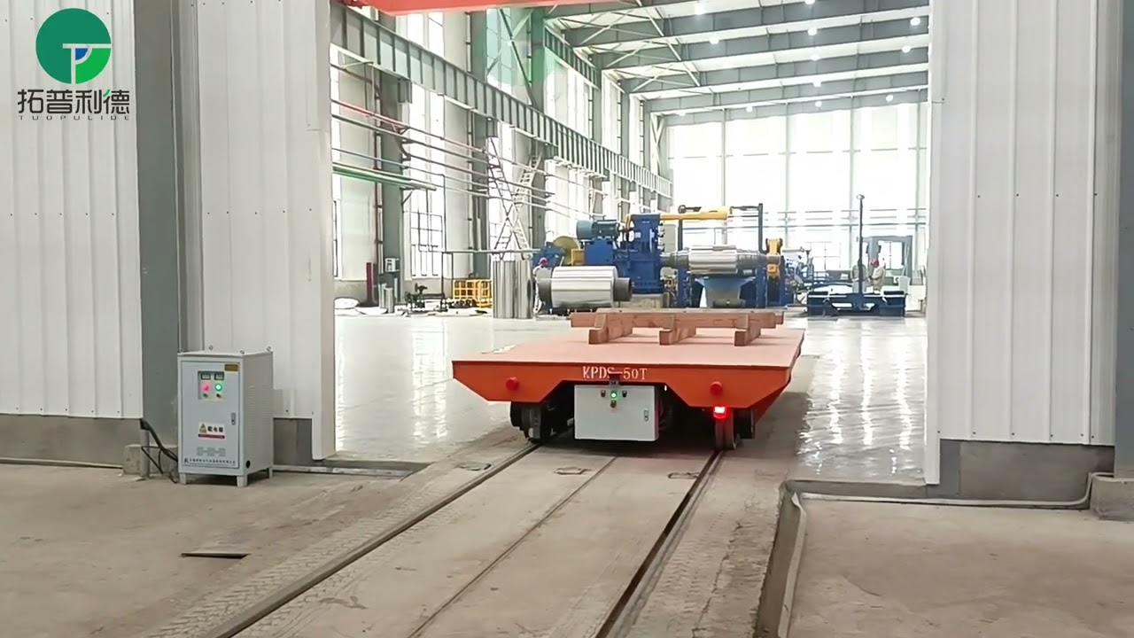 50Ton Electric Railway Cart,Heavy Duty Rail Transfer Trolley