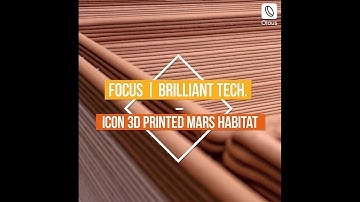 ICON 3D Printed Mars Habitat | NASA
