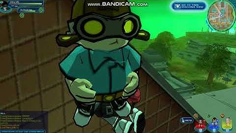 fusionfall retro showing how to get on that building where don doom used to spawn