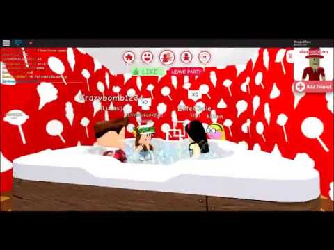 Alexneutron In A Oder Party In Meep City Roblox Youtube