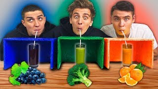 GUESS THE JUICE CHALLENGE !