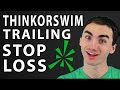 How to Create Thinkorswim Trailing Stop Orders