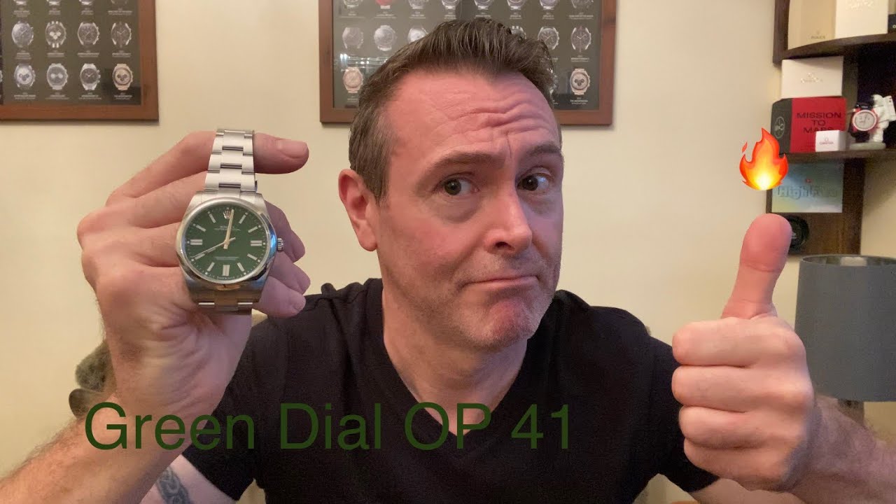 Rolex Green Dial OP 41! I Waited 2 Years To Get One At MSRP! 🌹☘️ rolex