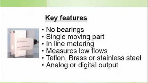 Flow Meters - Popular Models & Common Applications