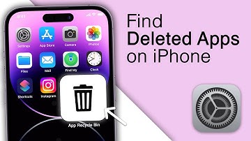 How To Find Deleted Apps on iPhone! [2025]