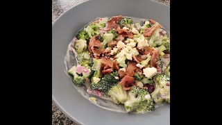 Broccoli Salad | tasty and raw broccoli