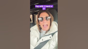 Tapping Tip: I get this question all the time! One hand or 2?