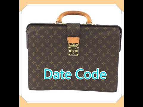 LOUIS VUITTON Monogram Serviette Fermoir Briefcase 25234