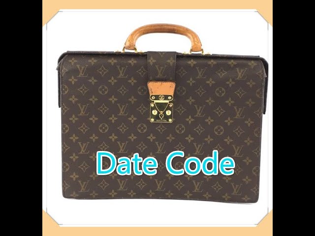 Rare Lv Louis Vuitton Serviette Conseiller Monogram Briefcase