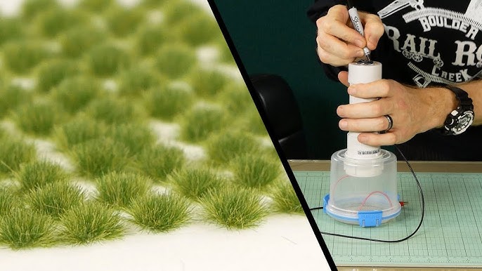 Static Grass Applicator Powerful 15 kvDC Output With 12v DC Input 2 Va –  Model Scenery Center