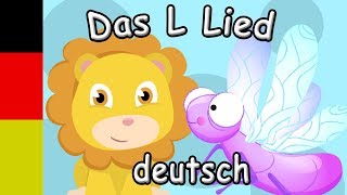 German alphabet | Der Buchstabe L - lern german lesson 1 - lern letter L in german