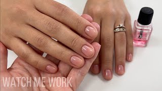 Minimal Manicure with Dior Nail Glow