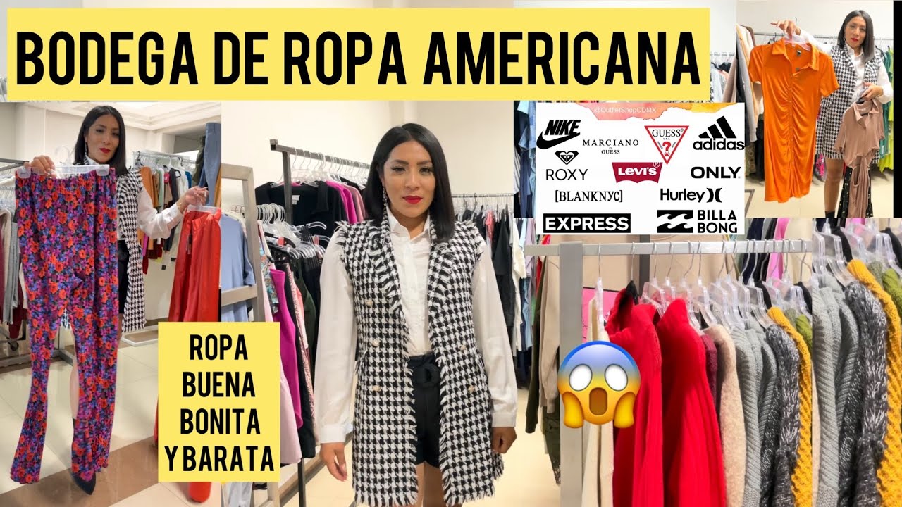 Bodega de Ropa Americana baratísima Calidad premium😱Guess,Adidas