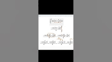Integrate Trigonometric Function (Integrate sin expression)