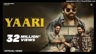 Yaari (Official Video) Masoom Sharma | Rohit Lamba, Vinay Yadav | New Haryanvi Songs Haryanavi 2025