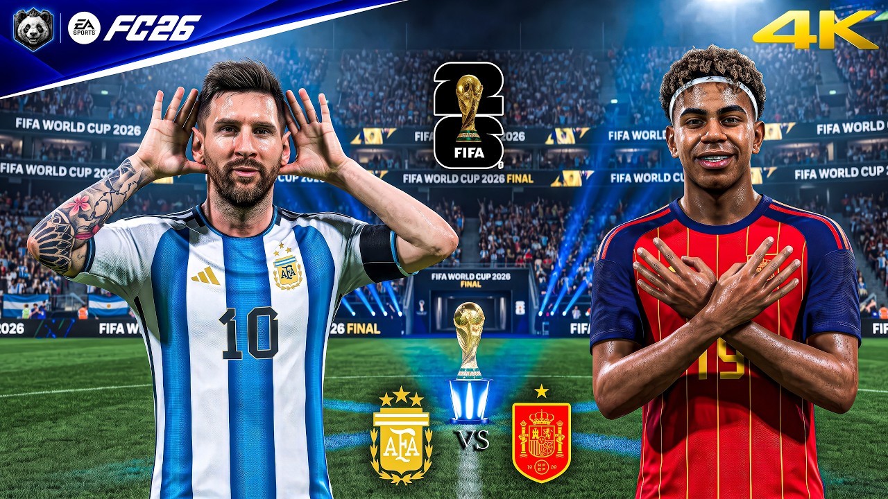 FC 26 - Argentina vs. Spain - FIFA World Cup 2026 Final Full Match