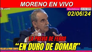 EN VIVO🔴 Guillermo Moreno en Duro de Domar : 💥 "EL GOBIERNO SE VA COMO ARENA ENTRE LAS MANOS"