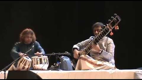 Hindole Majumdar(Tabla)in Concert with Sitar Legend Ustad Shahid Parvez Live in Montreal