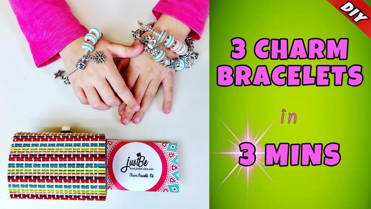 JustBe Charm Bracelet Kit - Demo and Review 