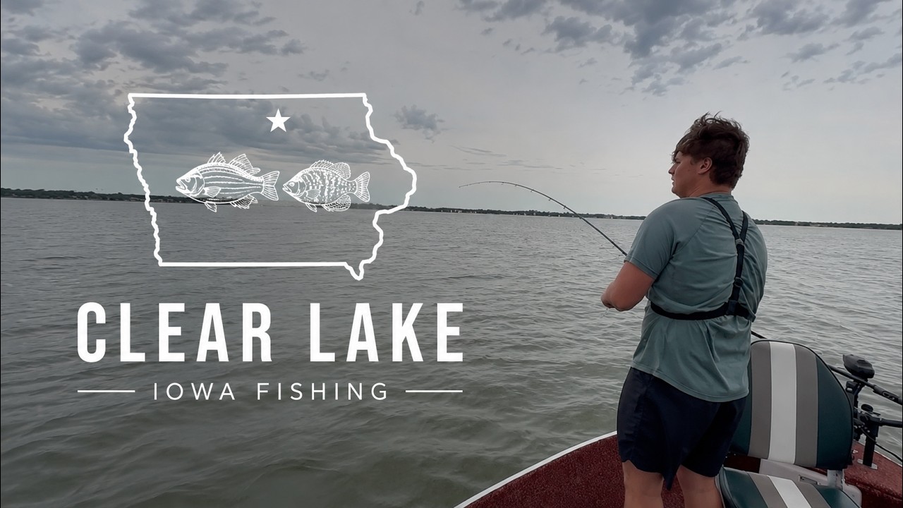 Fishing Clear Lake Iowa NEW BOAT!!! | Iowa Big Lakes Series
