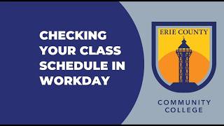 Checking your schedule in Workday