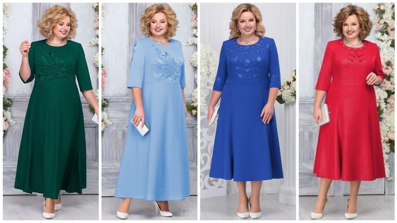 Most beautiful and gorgeous plus size mother of the bride dress/trendy ...