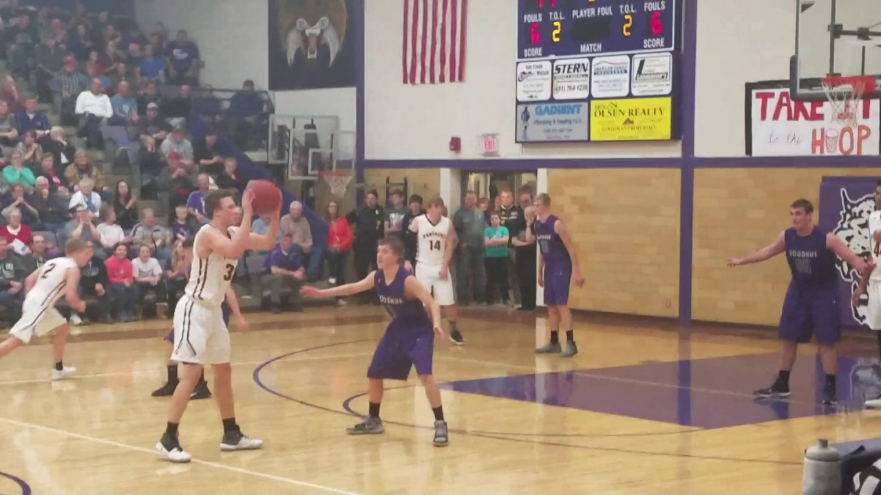 Goodhue v. Pine Island Boys Basketball end of regulation YouTube